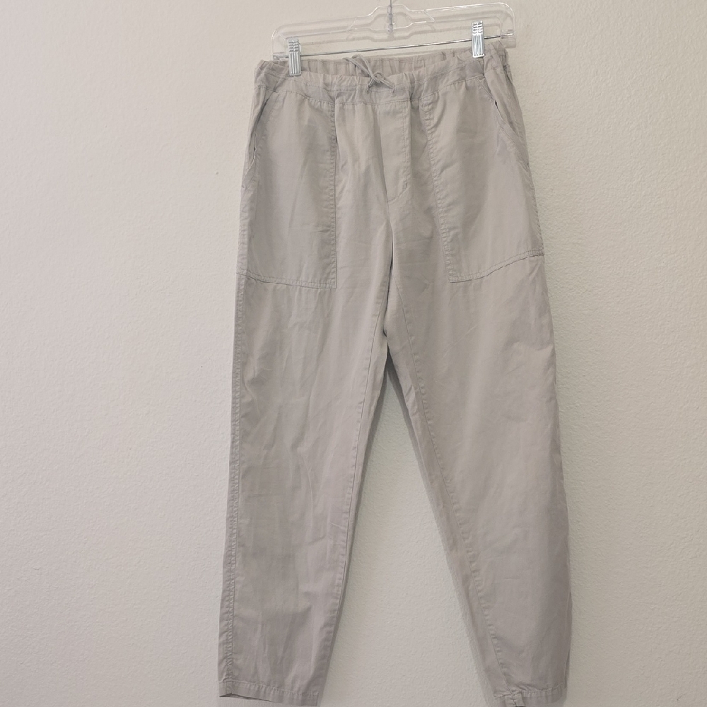 Velvet by Graham & Spencer Tan Drawstring Joggers S